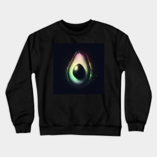 Monochromatic Avocado Within Rainbow Colors Crewneck Sweatshirt